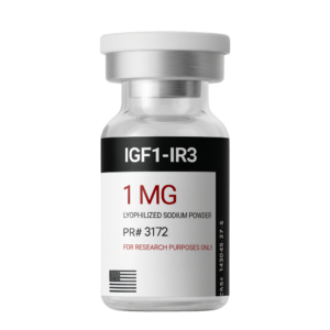 IGF1-LR3 1mg Lyophilized Peptide Vial - Vial Supplies Growth Factor Research