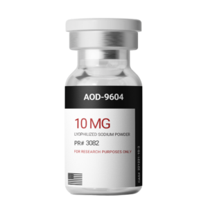 AOD-9604 10mg Lyophilized Peptide Vial - Vial Supplies Purity Guaranteed