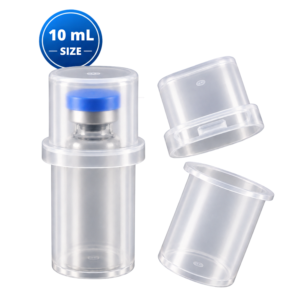 10mL Plastic Container- 50 Pack