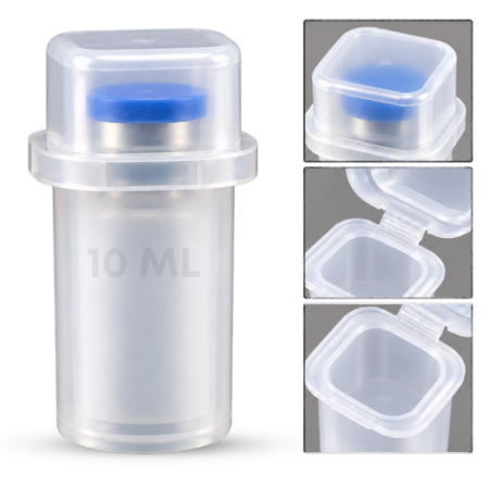 10mL Flip-Top Container- 50 Pack