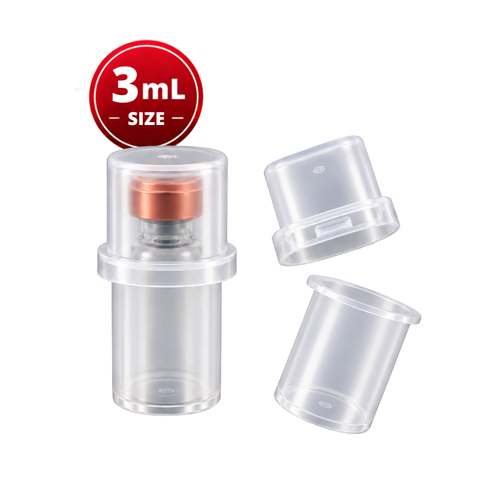 3mL Plastic Container- 50 Pack