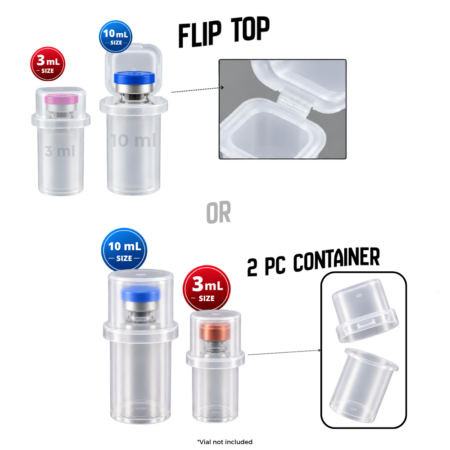 Plastic Vial Containers