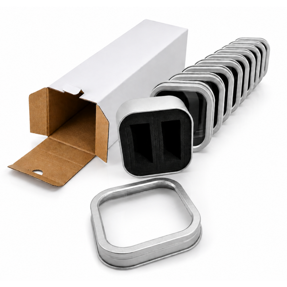 Dual Vial Tin Container- 10 Pack - Image 7