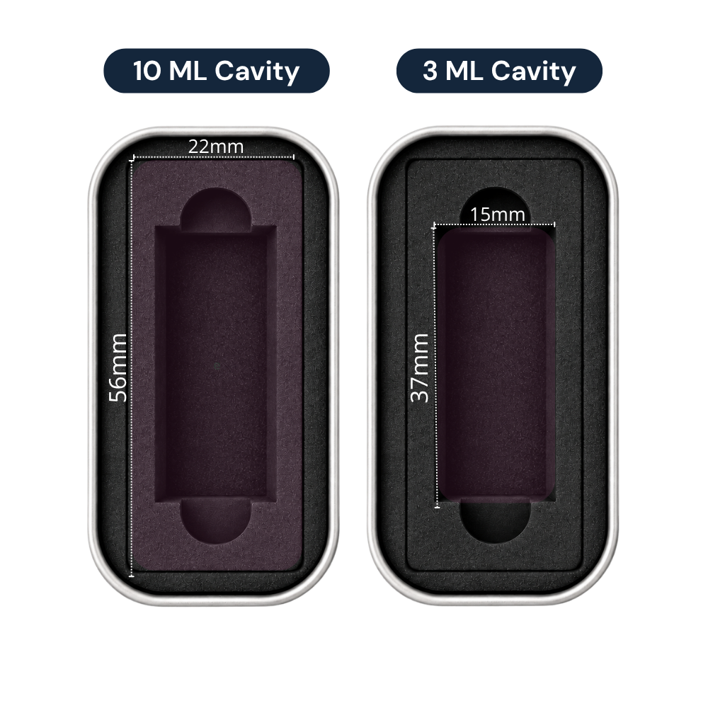 Single Vial Tin Container- 10 Pack - Image 4