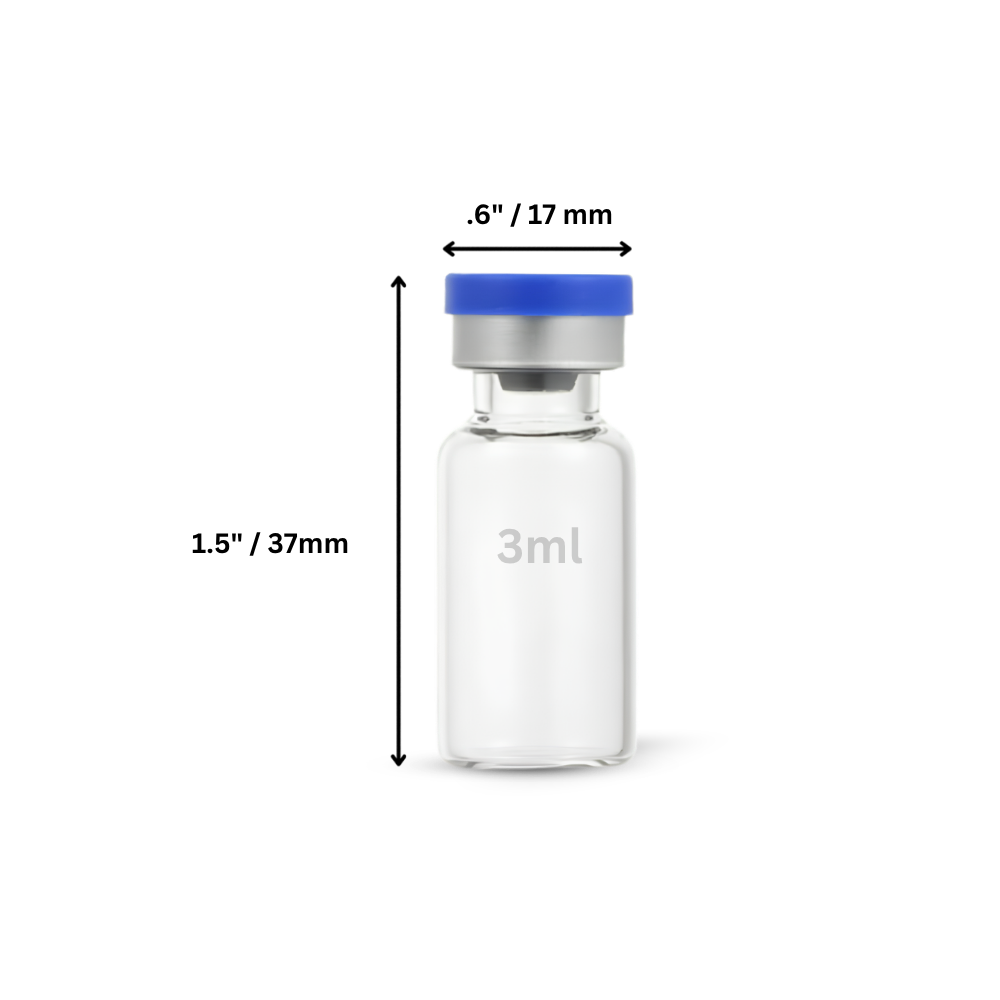 3mL Plastic Container- 50 Pack - Image 2