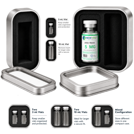 Tin Vial Containers