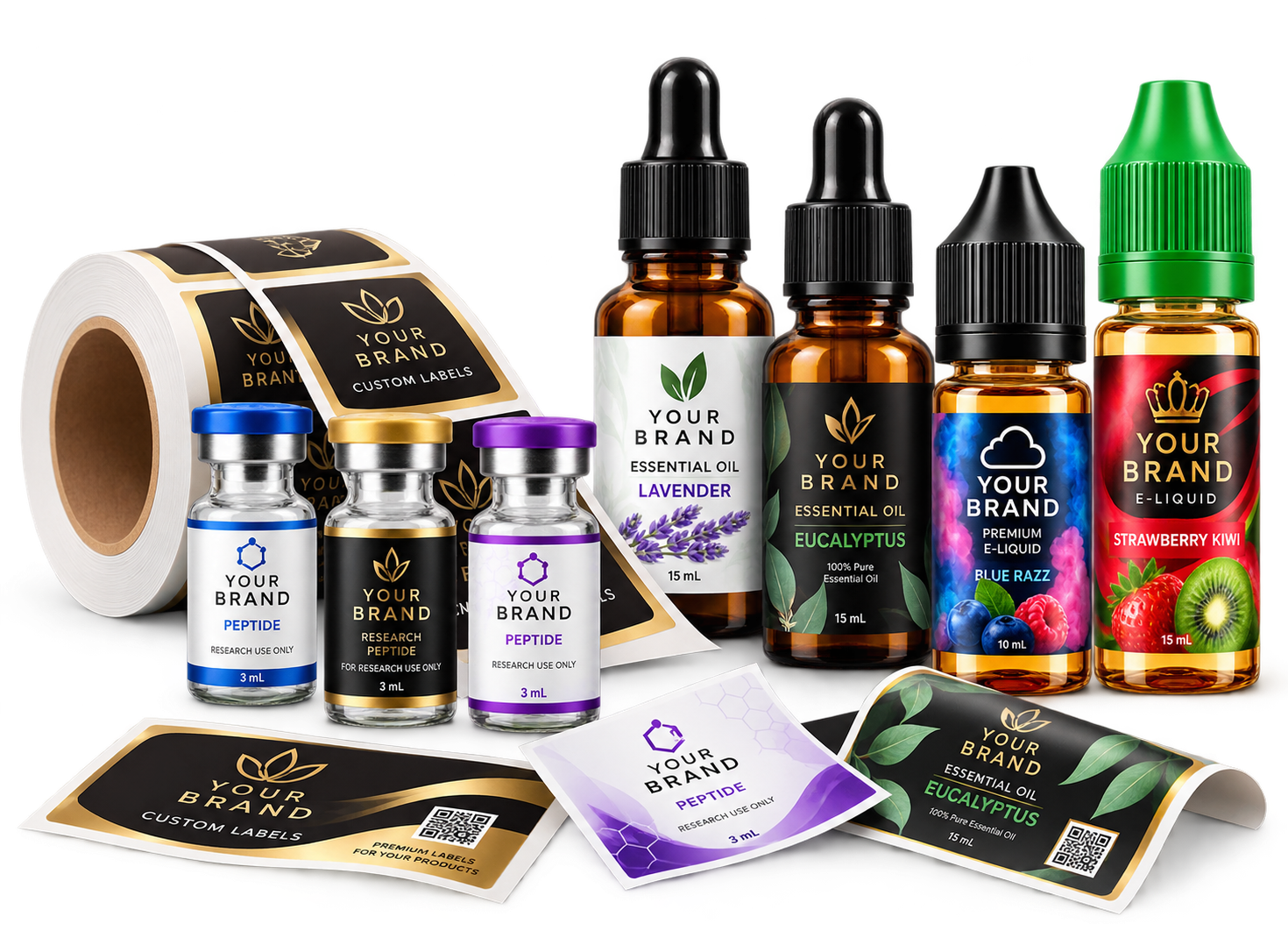custom vial labels