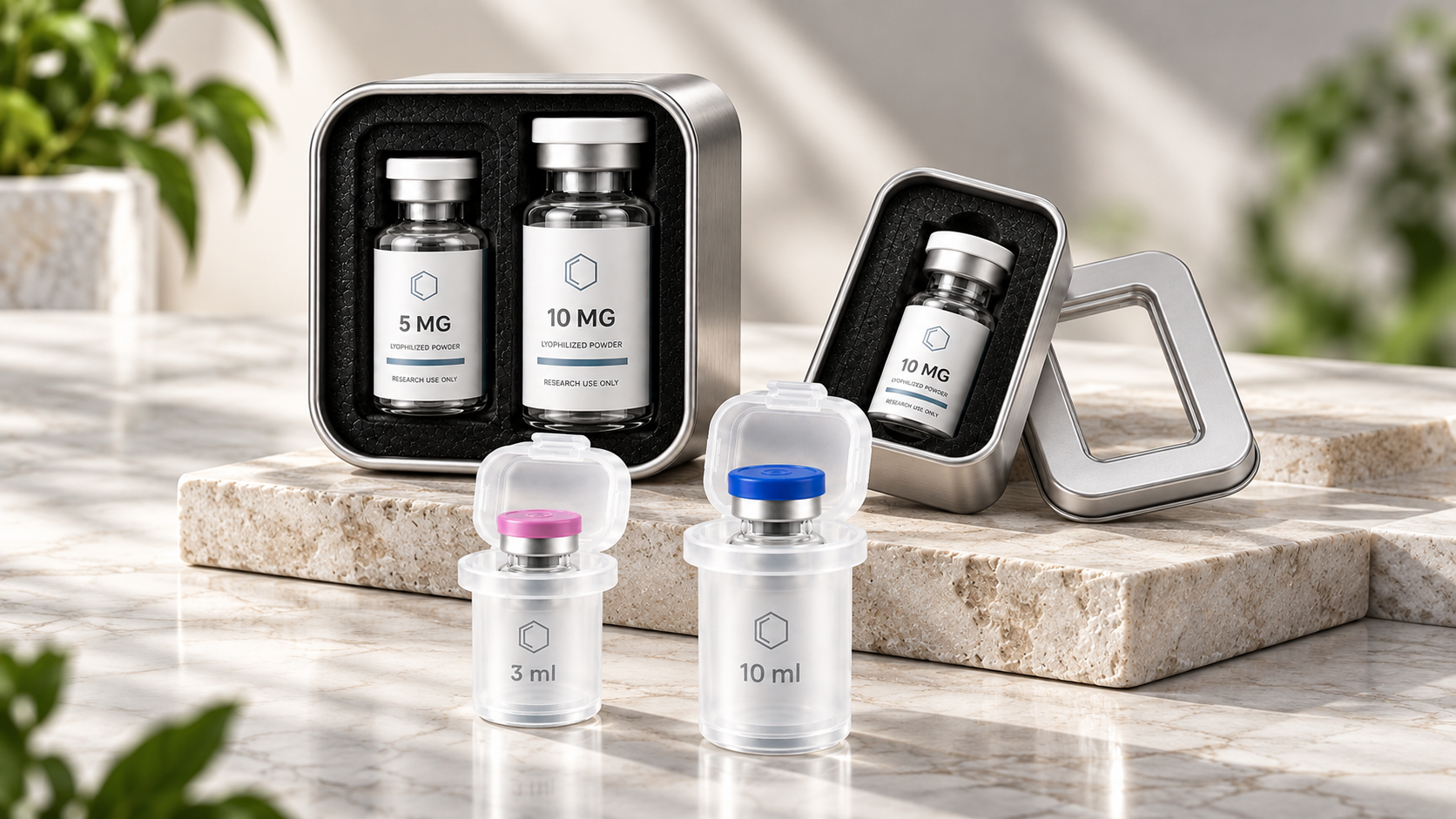 Vial Supplies packaging collection