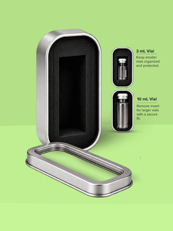 Tin Vial Containers