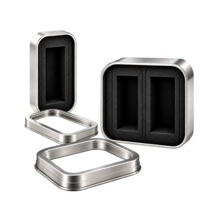 Tin Vial Containers